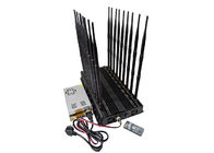 Emittente di disturbo 2G 3G 4G WiFi GPS LOJACK del segnale di GPS di 18 antenne con telecomando infrarosso