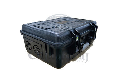 Bande tenute in mano dell'emittente di disturbo 12 del segnale di alto potere della valigia per 2G/3G/4G LOJACK GPS WiFi