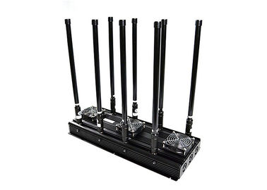 8 bande 4G 3G GSM WIFI emittente di disturbo del segnale del telefono cellulare da 165 watt