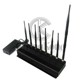 Emittente di disturbo telecomandata del segnale di 8 antenne con 2.4G 5.8G o GPS Lojack